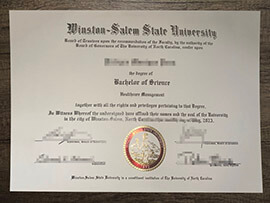 How to make fake Winston Salem State University degree?