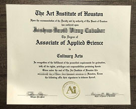 Order a quality Art Institute of Houston degree certificate.