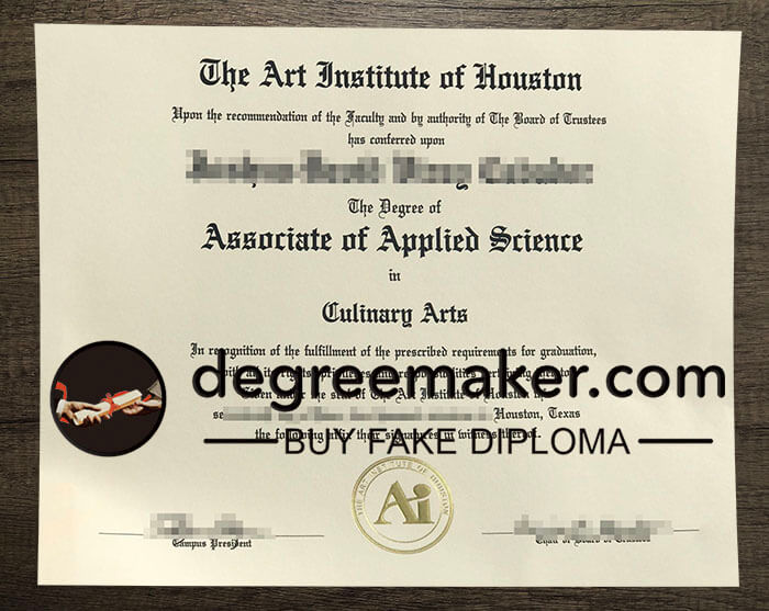 buy fake Art Institute of Houston degree