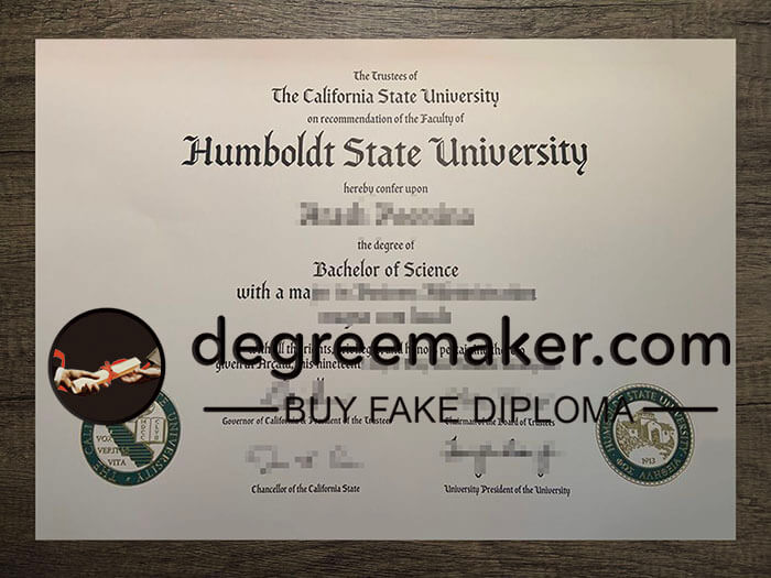 buy fake Cal Poly Humboldt University degree