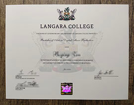Order the latest Langara College diploma 2023 online.