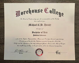 A quick way to order a fake Morehouse College degree online.