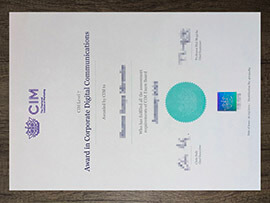 Where to get a CIM Level 7 Award certificate? fake diploma.
