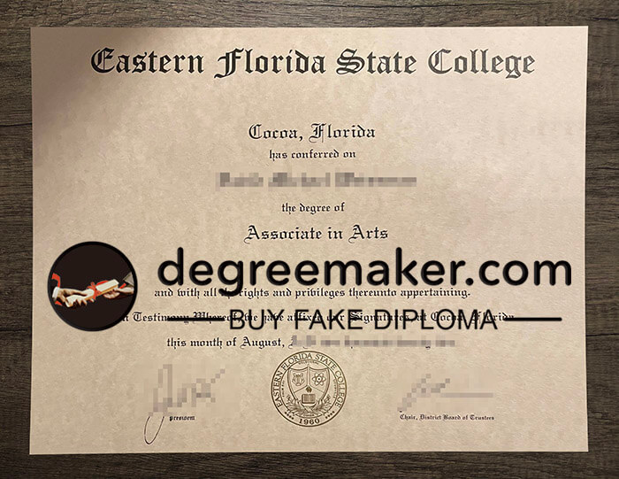 buy fake Eastern Florida State College degree