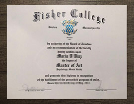 The steps to order fake Fisher College degree online.