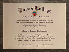 Order an Authentic Loras College Replica Degree Online.