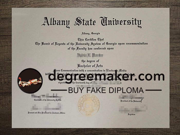 buy fake Albany State University degree