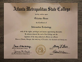 Can I order fake Atlanta Metropolitan State College degree?