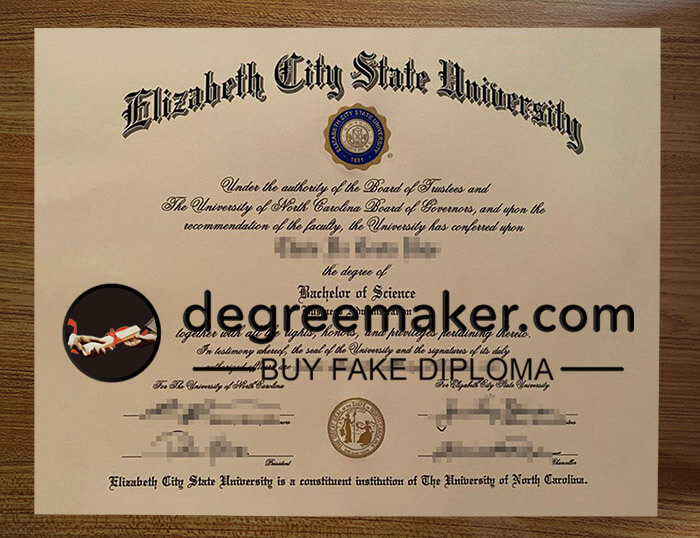 buy fake Elizabeth City State University degree