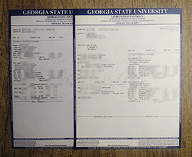 Make Georgia State University transcript, Order a GSU degree