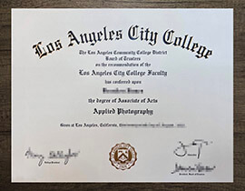 Who buying fake Los Angeles City College degree online?