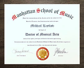Get an authentic copy of your Manhattan School of Music diploma quickly.