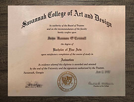 Phony Savannah College of Art and Design degree, Buy SCAD diploma.