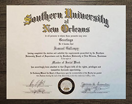 How to buy fake Southern University at New Orleans diploma?