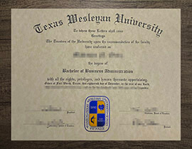 How can I create a fake Texas Wesleyan University degree online?