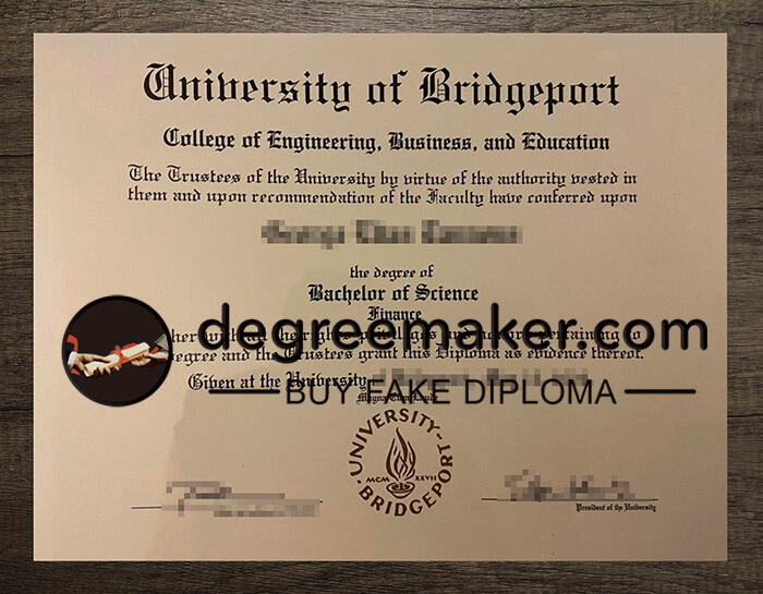 buy fake University of Bridgeport degree