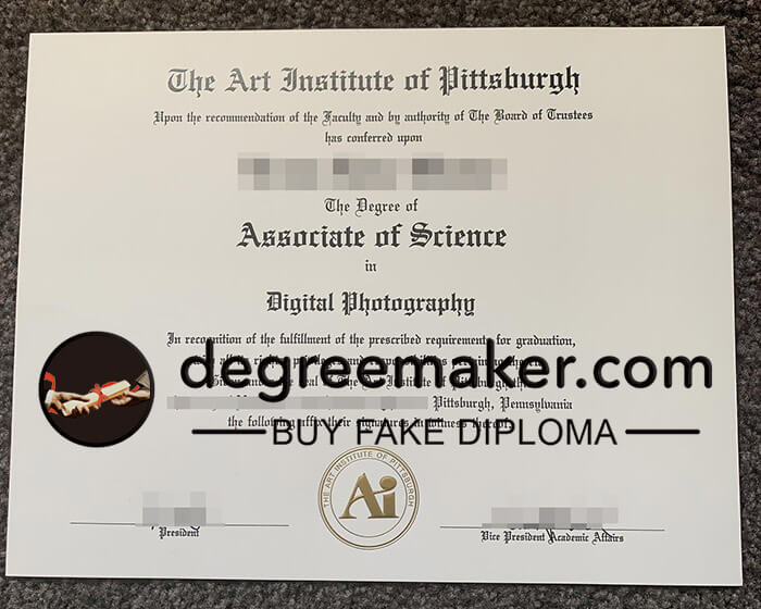 buy fake Art Institute of Pittsburgh degree