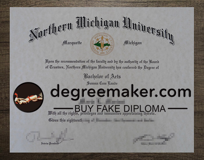 buy fake Northern Michigan University degree