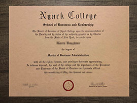 How long to order fake Nyack College degree online?