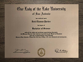 Obtain fake Our Lady of the Lake University degree in USA.