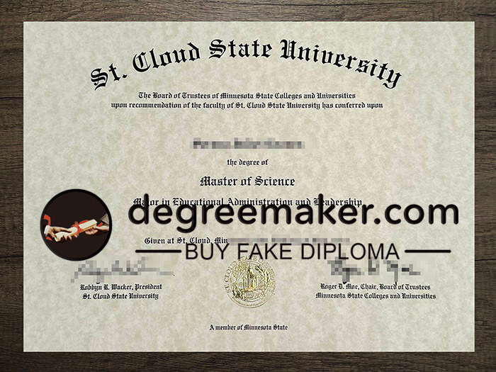 fake St. Cloud State University degree