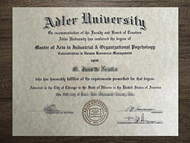 Is it valid to buy a realistic Adler University degree?