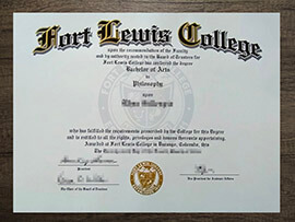How long to replicate a fake Fort Lewis College degree online?