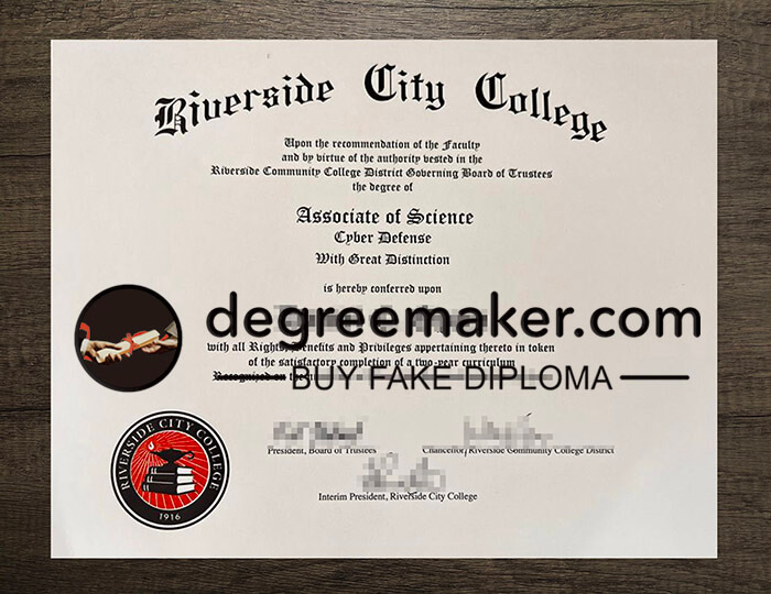 make Riverside City College degree