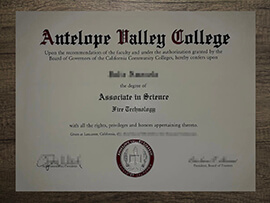 Would like to buy a fake Antelope Valley College diploma.
