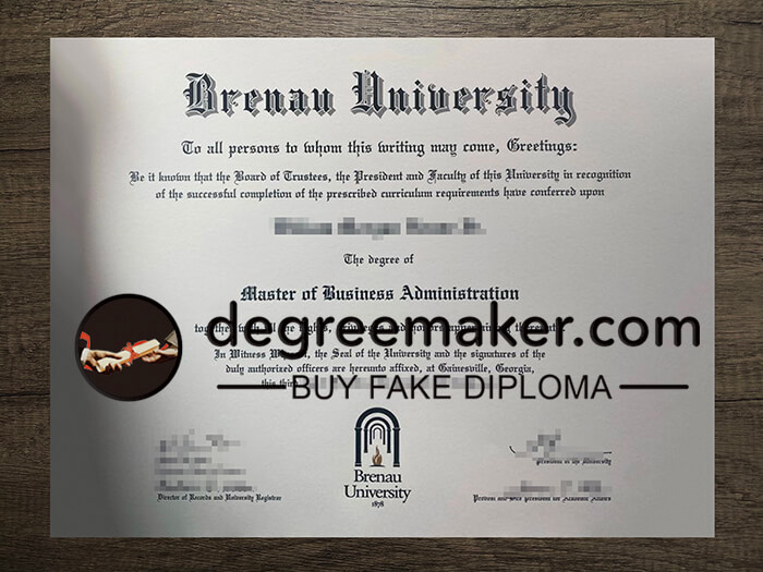buy fake Brenau University degree