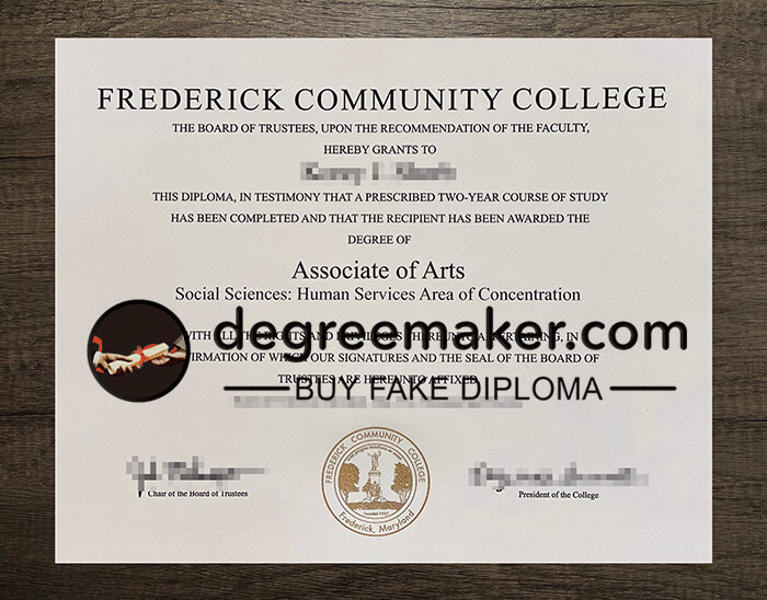 Frederick Community College degree