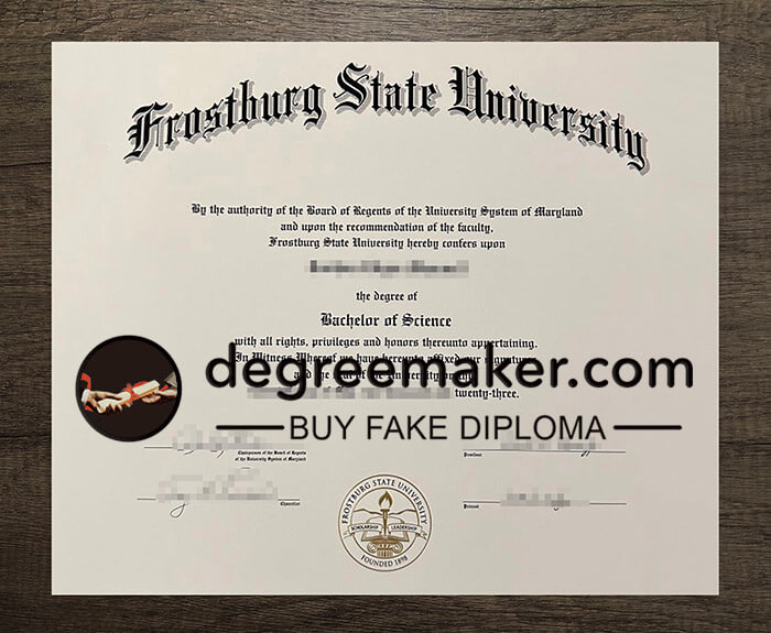 Get a Frostburg State University diploma