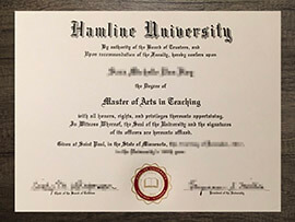 The easiest way to order your Hamline University diploma.