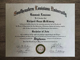 Where to buy fake Southeastern Louisiana University degree?