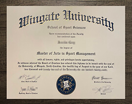 How to get a fake Wingate University diploma certificate?
