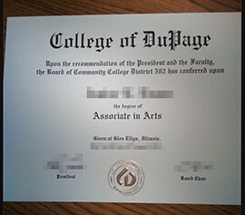 Are you looking to buy fake College of Dupage degree online?