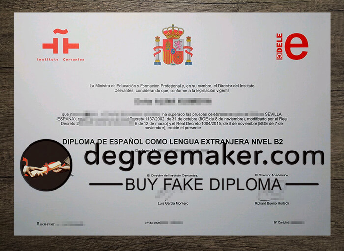 apply Diplomas of Spanish as a Foreign Language degree