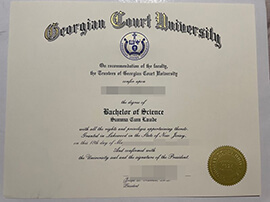 Where can I buy fake Georgian Court University diploma?