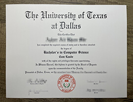 How Long Does it Take to Buy a Fake UT Dallas Degree online?