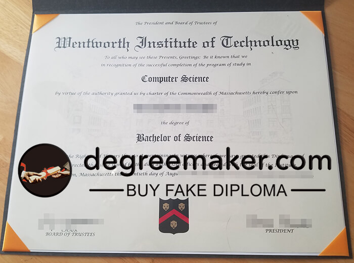 buy Wentworth Institute of Technology diploma