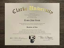 The easiest way to get a Clarke University diploma online.