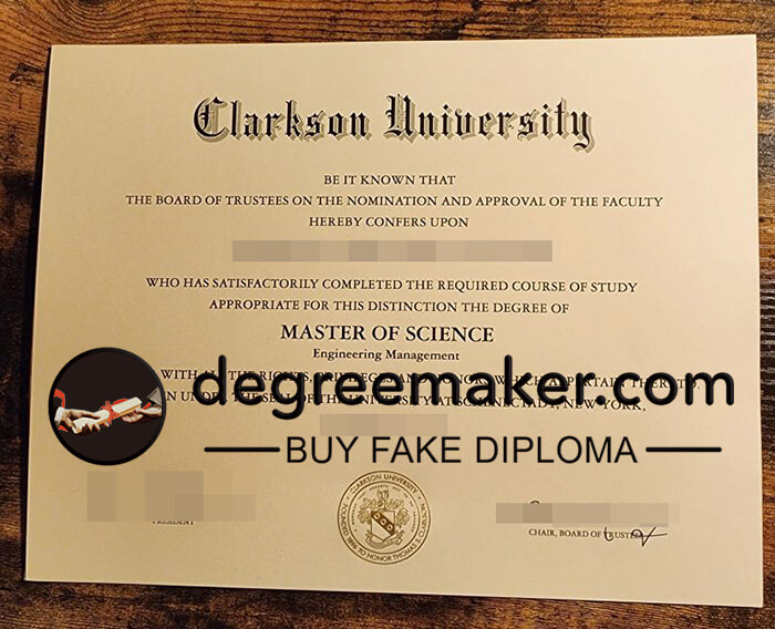 Clarkson University degree