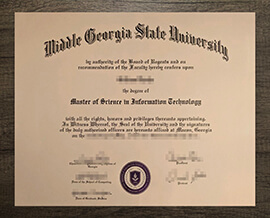 Make quality Middle Georgia State University diploma online.