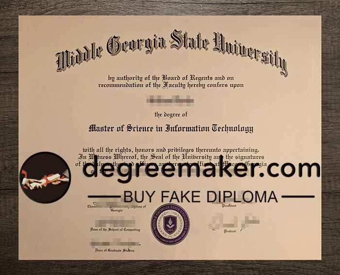 Middle Georgia State University degree