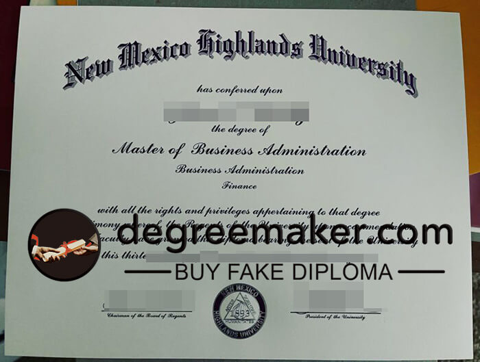 buy New Mexico Highlands University degree
