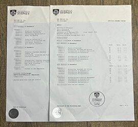 How to get the real University of Sydney transcript with watermark?
